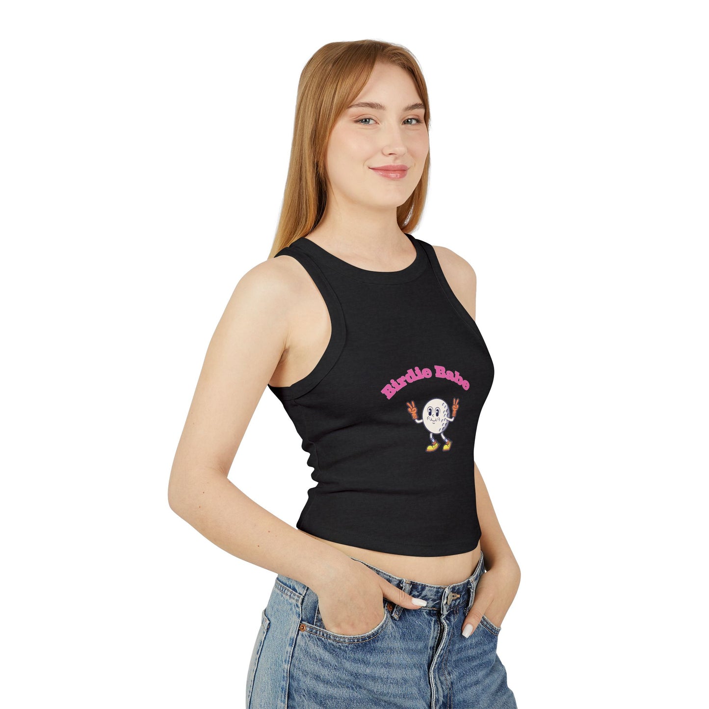 Women's "Birdie Babe" Racer Tank Top