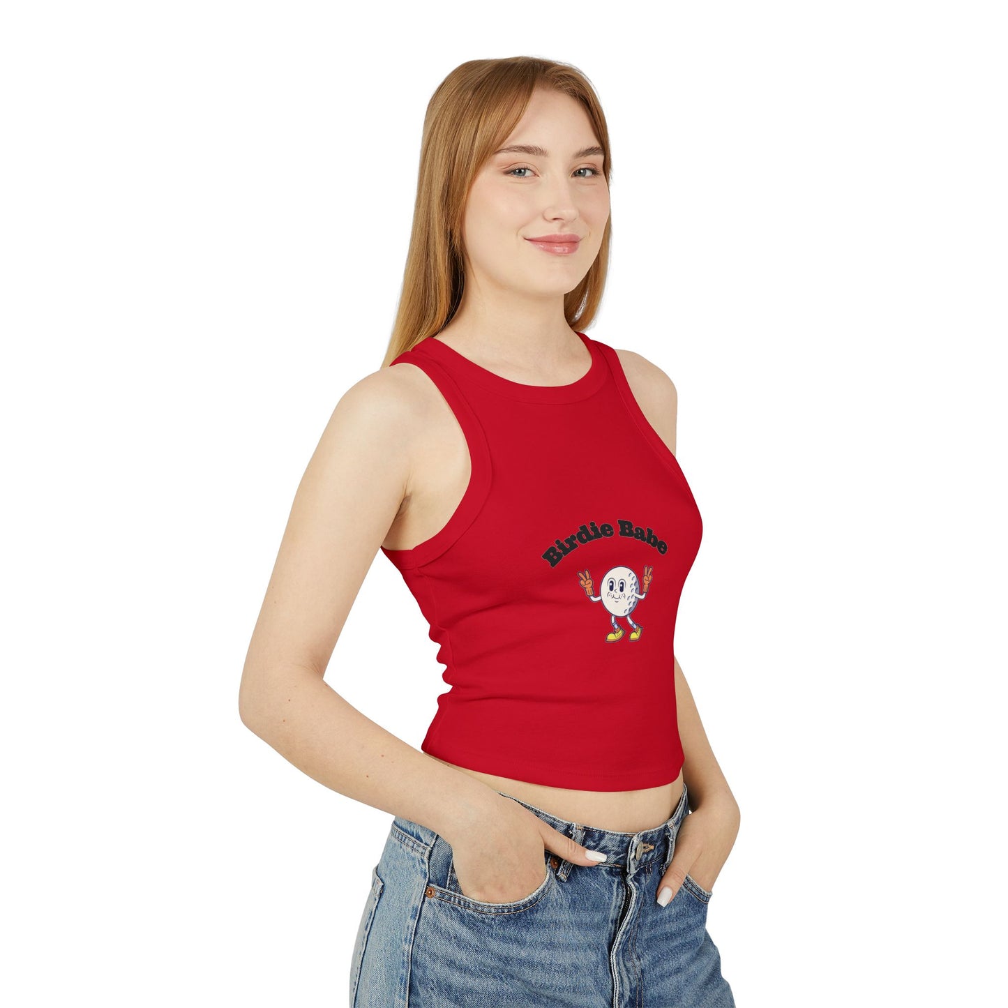 Women's "Birdie Babe" Racer Tank Top