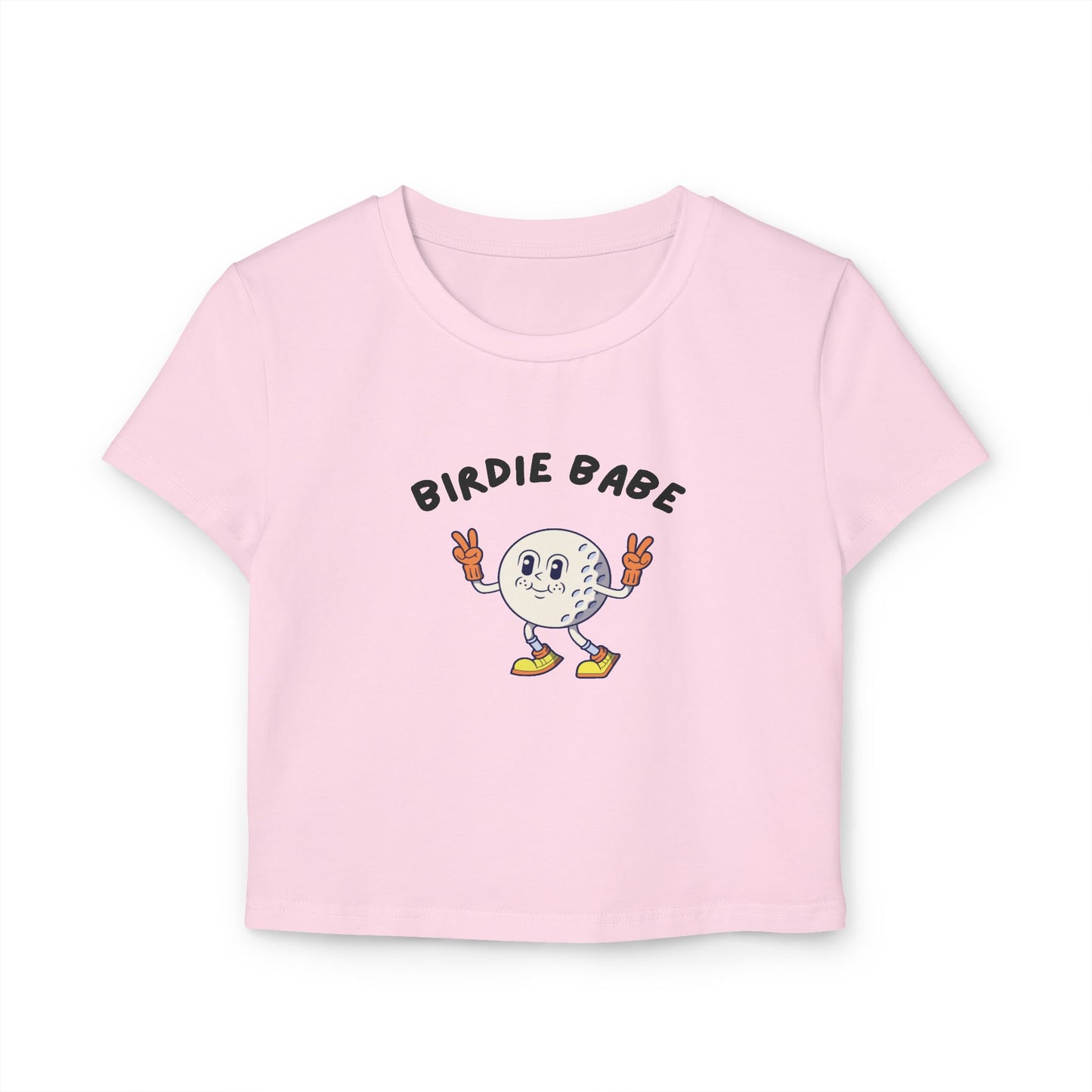 Women's "Birdie Babe" Baby Tee