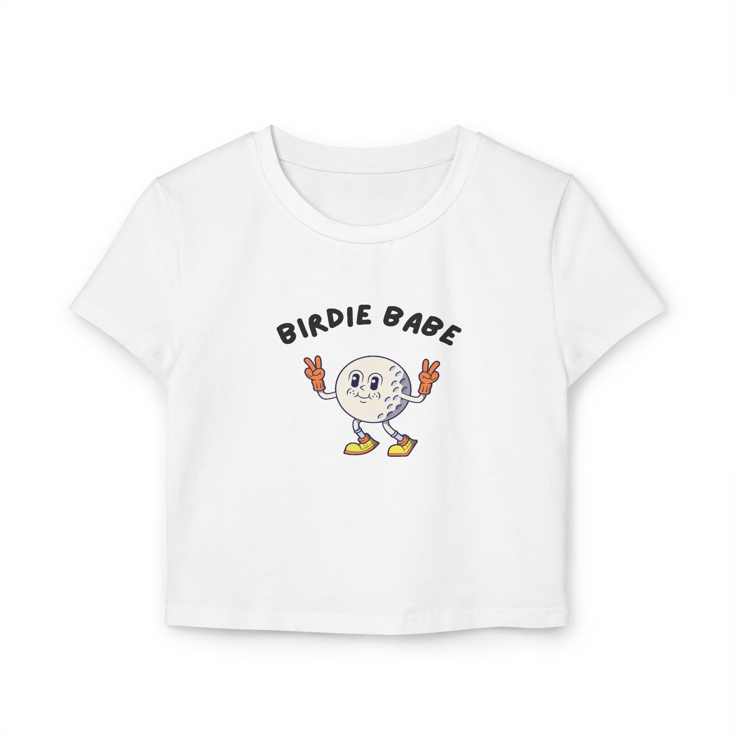 Women's "Birdie Babe" Baby Tee