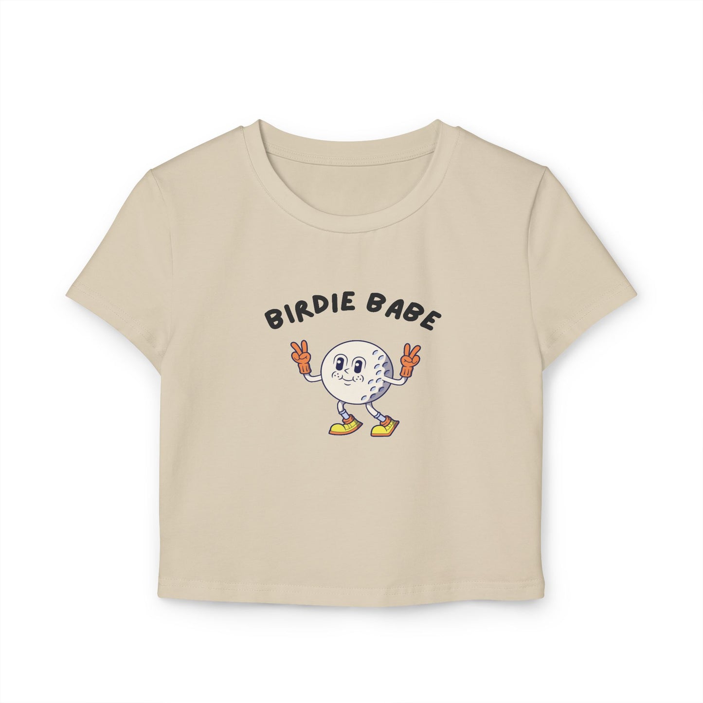 Women's "Birdie Babe" Baby Tee
