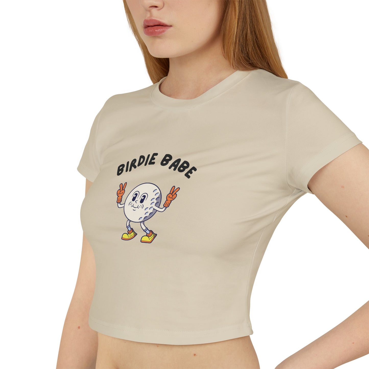 Women's "Birdie Babe" Baby Tee